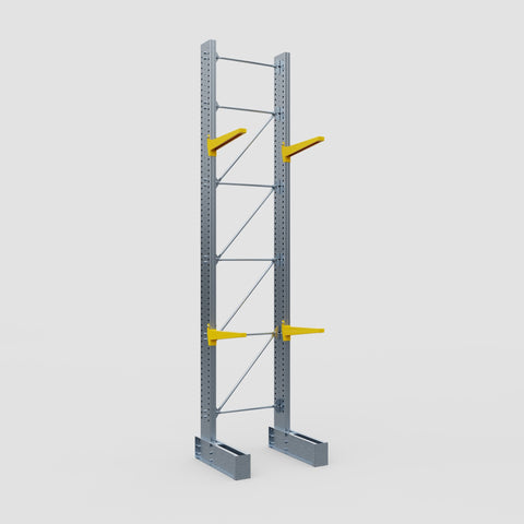 Cantilever Rack - Single Sided - Super Heavy Duty - Powder Coated - Full Bay - Height 5791mm