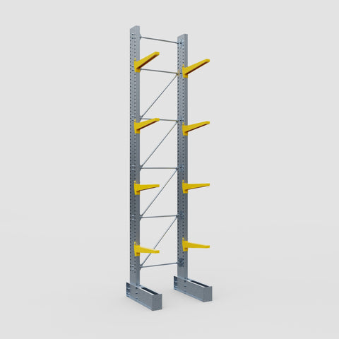 Cantilever Rack - Single Sided - Super Heavy Duty - Powder Coated - Full Bay - Height 5791mm