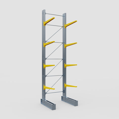 Cantilever Rack - Single Sided - Heavy Duty - Powder Coated - Full Bay - Height 5791mm