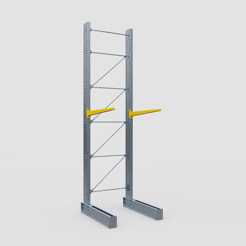 Cantilever Rack - Single Sided - Ultra Heavy Duty - Powder Coated - Full Bay - Height 5791mm