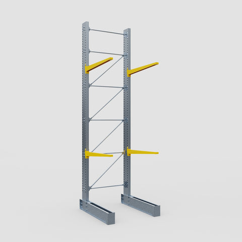 Cantilever Rack - Single Sided - Ultra Heavy Duty - Powder Coated - Full Bay - Height 5791mm