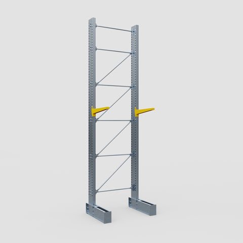 Cantilever Rack - Single Sided - Heavy Duty - Powder Coated - Full Bay - Height 5791mm