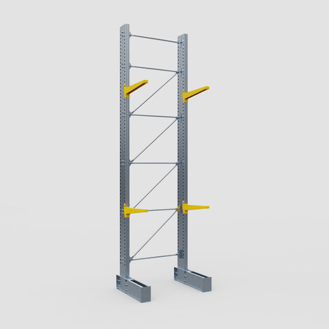 Cantilever Rack - Single Sided - Heavy Duty - Powder Coated - Full Bay - Height 5791mm