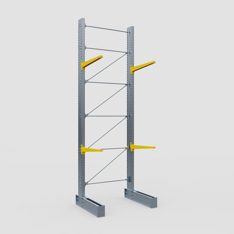 Cantilever Rack - Single Sided - Super Heavy Duty - Powder Coated - Full Bay - Height 5791mm