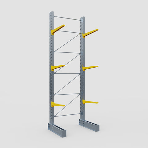 Cantilever Rack - Single Sided - Heavy Duty - Powder Coated - Full Bay - Height 5791mm