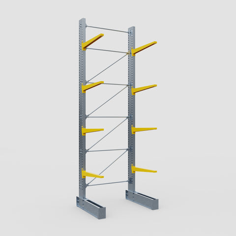 Cantilever Rack - Single Sided - Heavy Duty - Powder Coated - Full Bay - Height 5791mm