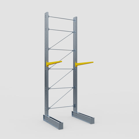 Cantilever Rack - Single Sided - Heavy Duty - Powder Coated - Full Bay - Height 5791mm