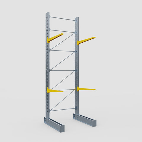 Cantilever Rack - Single Sided - Ultra Heavy Duty - Powder Coated - Full Bay - Height 5791mm