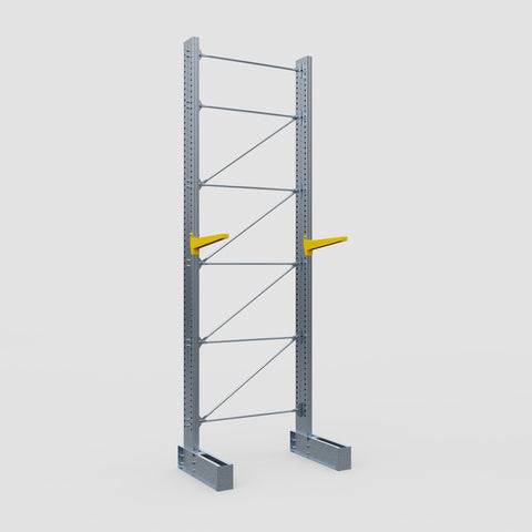 Cantilever Rack - Single Sided - Ultra Heavy Duty - Powder Coated - Full Bay - Height 5791mm