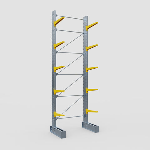 Cantilever Rack - Single Sided - Ultra Heavy Duty - Powder Coated - Full Bay - Height 5791mm