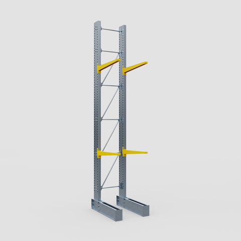 Cantilever Rack - Single Sided - Heavy Duty - Powder Coated - Full Bay - Height 5791mm