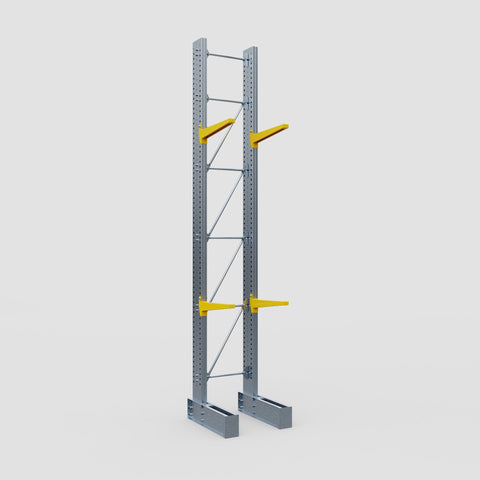Cantilever Rack - Single Sided - Ultra Heavy Duty - Powder Coated - Full Bay - Height 5791mm