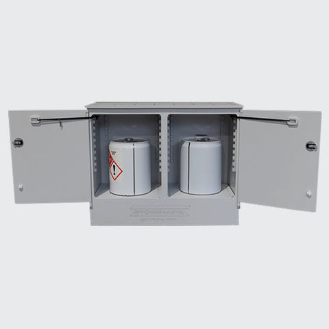 Steelspan - 100L - Polyethylene Corrosive Substance Storage Cabinet