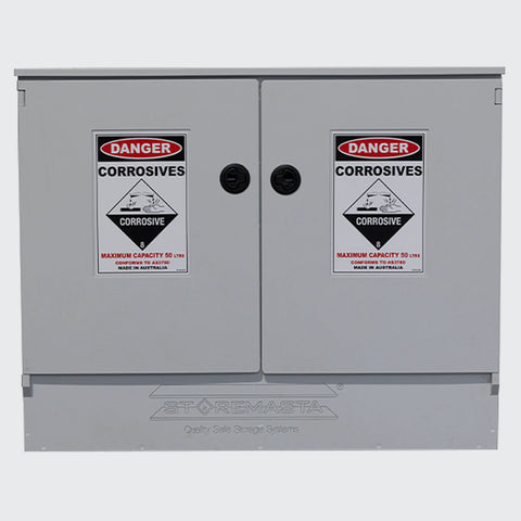 Steelspan - 100L - Polyethylene Corrosive Substance Storage Cabinet