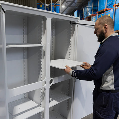 Steelspan - 250L - Polyethylene Corrosive Substance Storage Cabinet