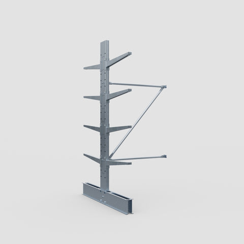 Cantilever Rack - Double Sided - Standard Duty - Hot Dip Galvanized - Add-On Bay - Height 2500mm