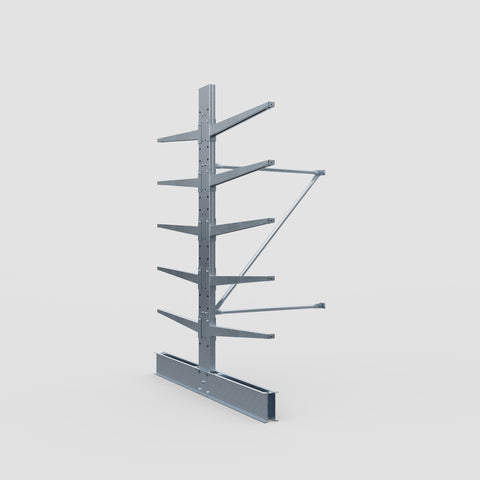 Cantilever Rack - Double Sided - Standard Duty - Hot Dip Galvanized - Add-On Bay - Height 2500mm