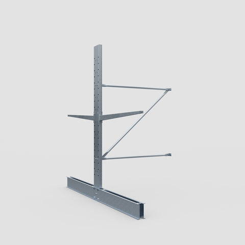 Cantilever Rack - Double Sided - Standard Duty - Hot Dip Galvanized - Add-On Bay - Height 2500mm