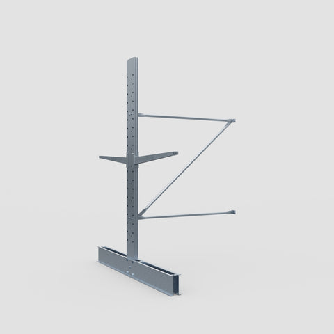 Cantilever Rack - Double Sided - Standard Duty - Hot Dip Galvanized - Add-On Bay - Height 2500mm