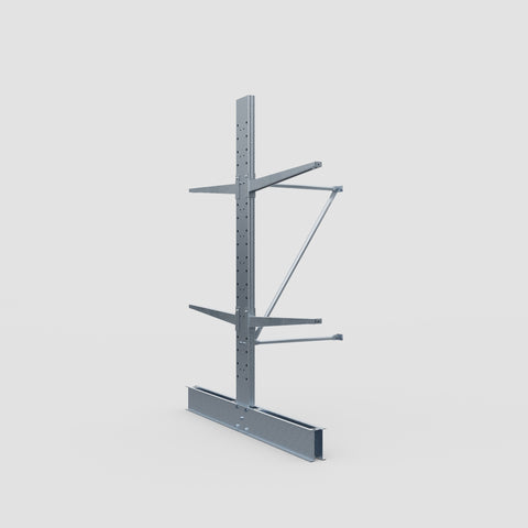 Cantilever Rack - Double Sided - Standard Duty - Hot Dip Galvanized - Add-On Bay - Height 2500mm