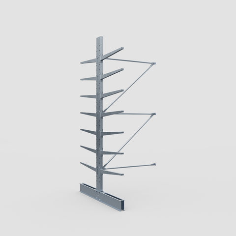 Cantilever Rack - Double Sided - Standard Duty - Hot Dip Galvanized - Add-On Bay - Height 3500mm