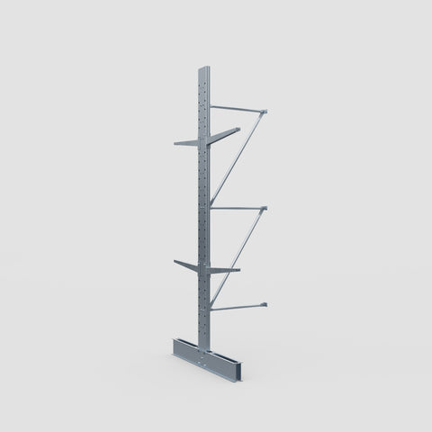 Cantilever Rack - Double Sided - Standard Duty - Hot Dip Galvanized - Add-On Bay - Height 3500mm