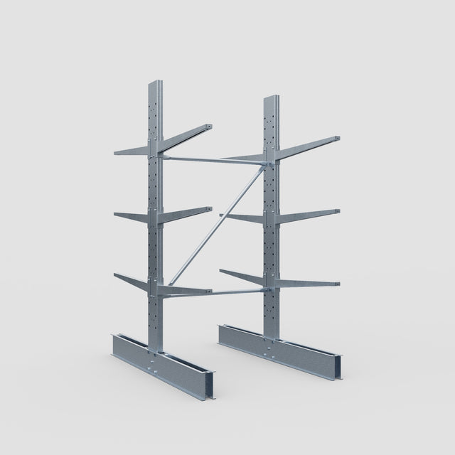 Cantilever Rack - Double Sided - Standard Duty - Hot Dip Galvanized ...