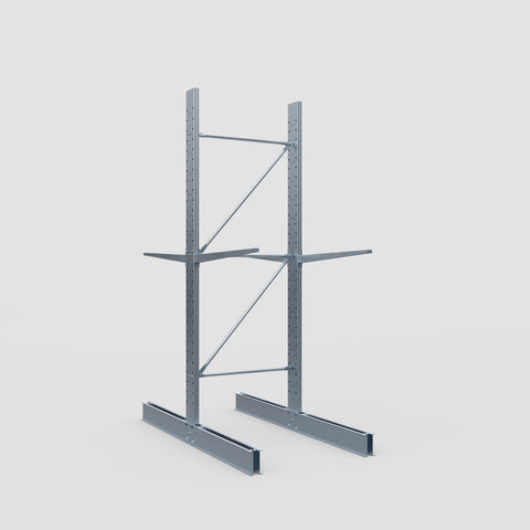 Cantilever Rack - Double Sided - Standard Duty - Hot Dip Galvanized - Full Bay - Height 3500mm