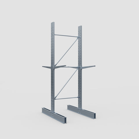 Cantilever Rack - Double Sided - Standard Duty - Hot Dip Galvanized - Full Bay - Height 3500mm