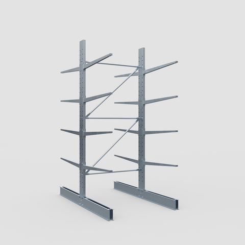 Cantilever Rack - Double Sided - Standard Duty - Hot Dip Galvanized - Full Bay - Height 3500mm