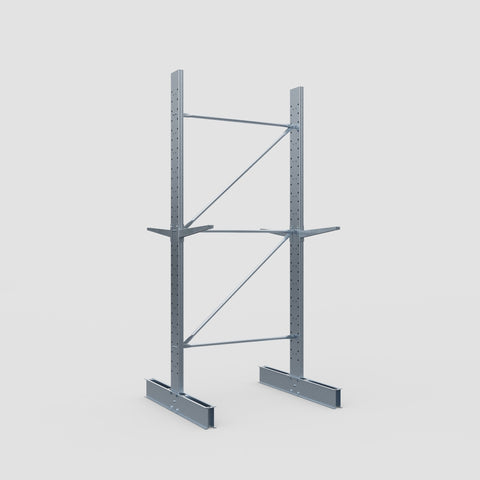 Cantilever Rack - Double Sided - Standard Duty - Hot Dip Galvanized - Full Bay - Height 3500mm