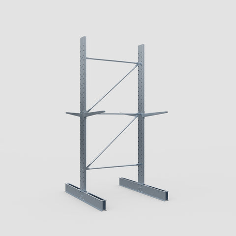 Cantilever Rack - Double Sided - Standard Duty - Hot Dip Galvanized - Full Bay - Height 3500mm