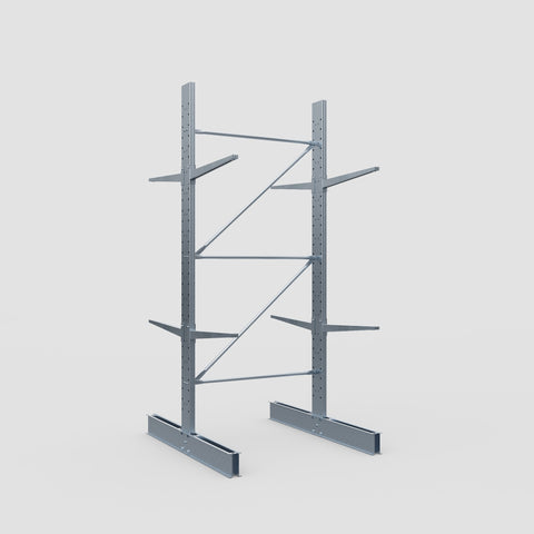 Cantilever Rack - Double Sided - Standard Duty - Hot Dip Galvanized - Full Bay - Height 3500mm