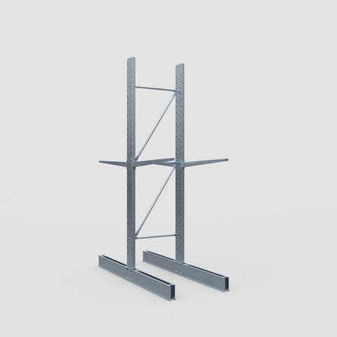 Cantilever Rack - Double Sided - Standard Duty - Hot Dip Galvanized - Full Bay - Height 3500mm