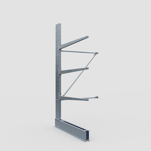 Cantilever Rack - Single Sided - Standard Duty - Hot Dip Galvanized - Add-On Bay - Height 2500mm