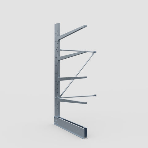 Cantilever Rack - Single Sided - Standard Duty - Hot Dip Galvanized - Add-On Bay - Height 2500mm