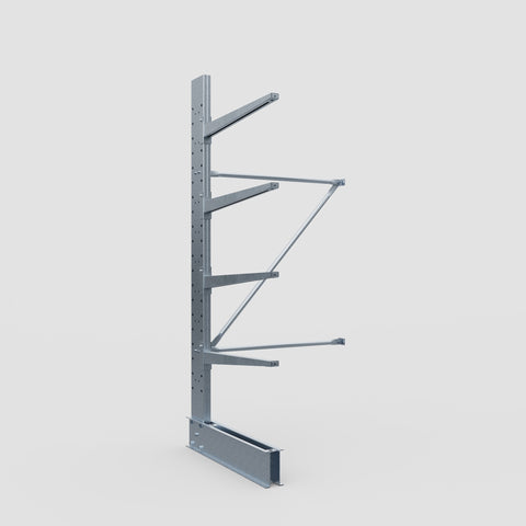 Cantilever Rack - Single Sided - Standard Duty - Hot Dip Galvanized - Add-On Bay - Height 2500mm