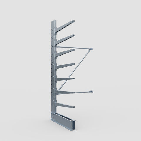 Cantilever Rack - Single Sided - Standard Duty - Hot Dip Galvanized - Add-On Bay - Height 2500mm