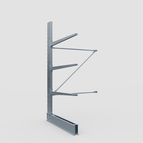 Cantilever Rack - Single Sided - Standard Duty - Hot Dip Galvanized - Add-On Bay - Height 2500mm