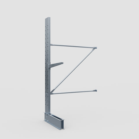 Cantilever Rack - Single Sided - Standard Duty - Hot Dip Galvanized - Add-On Bay - Height 2500mm