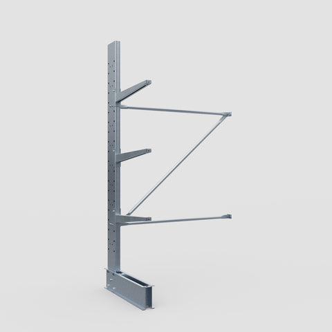 Cantilever Rack - Single Sided - Standard Duty - Hot Dip Galvanized - Add-On Bay - Height 2500mm