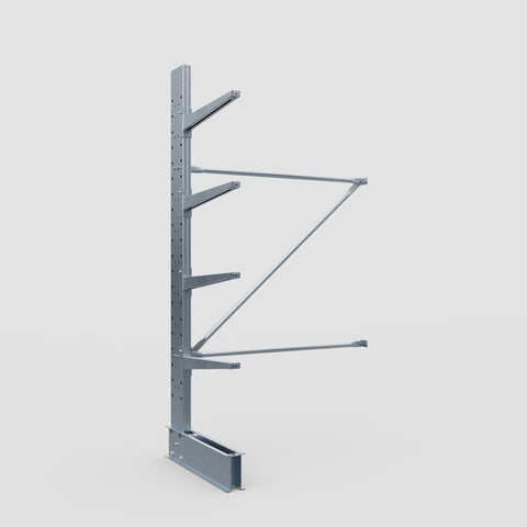 Cantilever Rack - Single Sided - Standard Duty - Hot Dip Galvanized - Add-On Bay - Height 2500mm