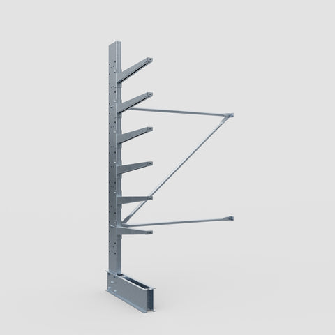 Cantilever Rack - Single Sided - Standard Duty - Hot Dip Galvanized - Add-On Bay - Height 2500mm