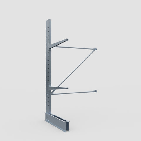 Cantilever Rack - Single Sided - Standard Duty - Hot Dip Galvanized - Add-On Bay - Height 2500mm