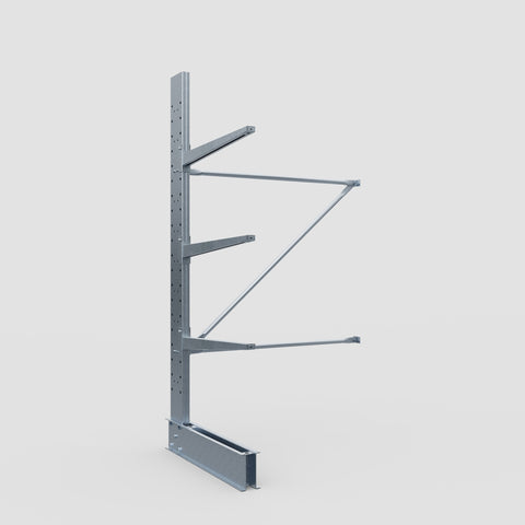 Cantilever Rack - Single Sided - Standard Duty - Hot Dip Galvanized - Add-On Bay - Height 2500mm