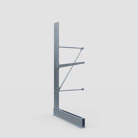 Cantilever Rack - Single Sided - Standard Duty - Hot Dip Galvanized - Add-On Bay - Height 2500mm