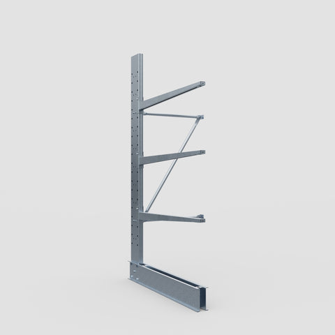 Cantilever Rack - Single Sided - Standard Duty - Hot Dip Galvanized - Add-On Bay - Height 2500mm