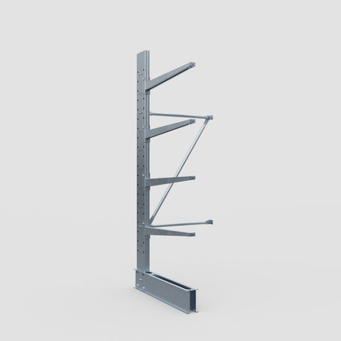 Cantilever Rack - Single Sided - Standard Duty - Hot Dip Galvanized - Add-On Bay - Height 2500mm