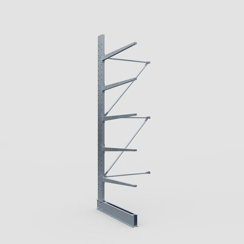 Cantilever Rack - Single Sided - Standard Duty - Hot Dip Galvanized - Add-On Bay - Height 3500mm