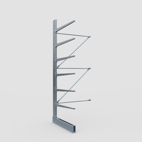 Cantilever Rack - Single Sided - Standard Duty - Hot Dip Galvanized - Add-On Bay - Height 3500mm